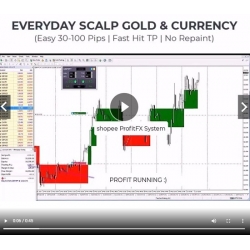 EASY 30 - 100 PIPS DAILY WITH ENTRY BUY SELL BOX SIGNAL ALERT (Non Repaint!)